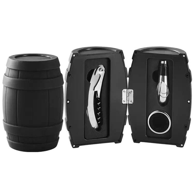 Tøndeform Plastic Box Wine Set
