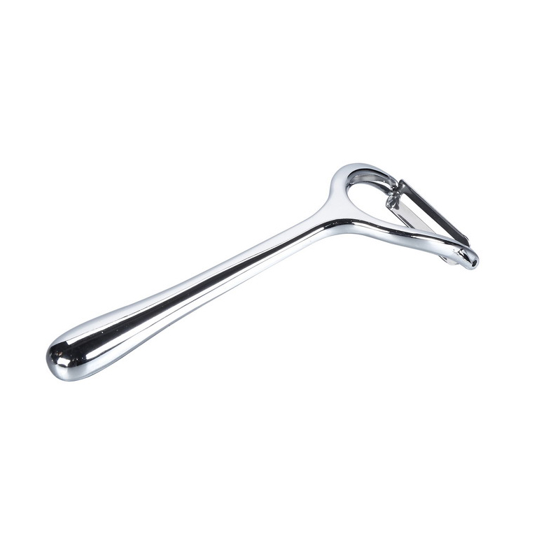 Zinklegering, stor sløjfeskræller, grøntsagsskræller i rustfrit stål